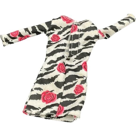 Nickelodeon Victorious Doll Dress With Zebra & Rose Print - Picture 2 of 3